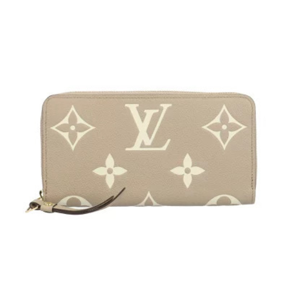 Louis Vuitton Zippy Wallet Bicolor Monogram Empreinte Long
